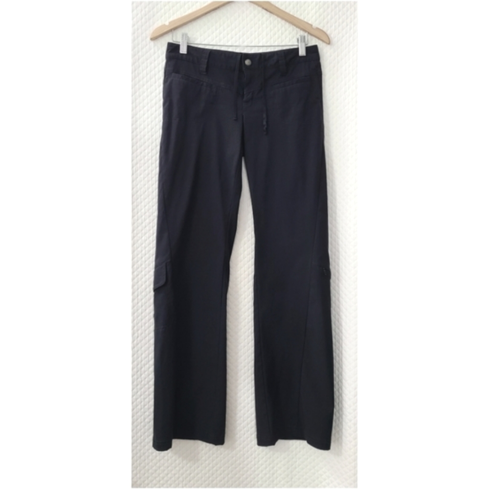 Athleta black dipper hiking cargo utility stretch pants